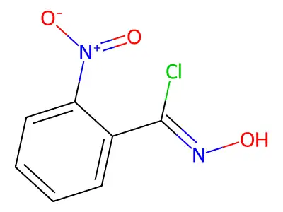 alpha-Chloro-2-nitrobenzaldoxime structure