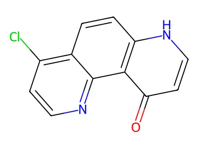 4-Chloro-1,7-phenanthrolin-10-ol structure