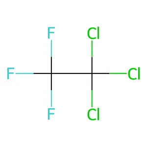 1,1,1-三氯-2,2,2-三氟乙烷 structure