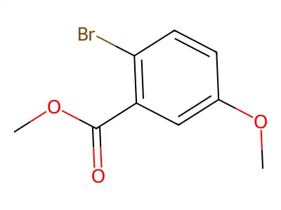 Methyl 2-bromo-5-methoxybenzoate structure