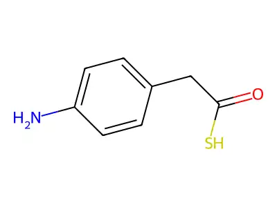 (4-aminophenyl)ethanethioic O-acid structure