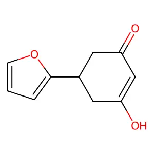 5-(Furan-2-yl)-3-hydroxycyclohex-2-enone structure