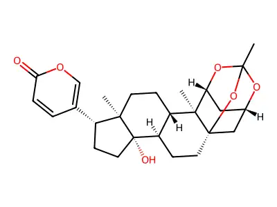 Bersamagenin-1,3,5-orthoacetat structure
