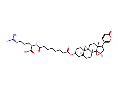 Resibufotoxin structure
