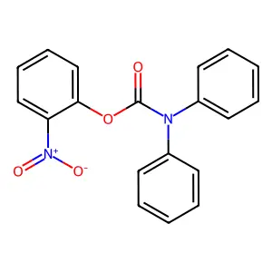 2-Nitrophenyl diphenylcarbamate structure