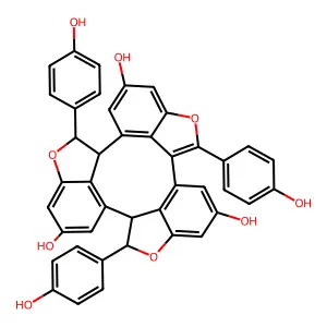 Caraphenol A structure