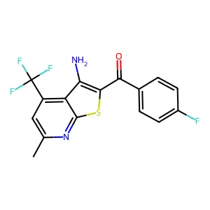 C16H10F4N2OS structure