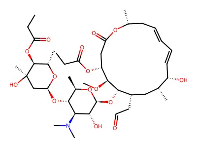 麦迪霉素 structure