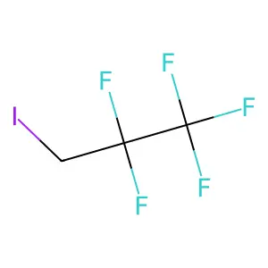 Propane, 1,1,1,2,2-pentafluoro-3-iodo- structure