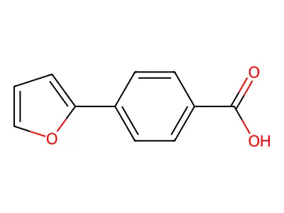 4-(Fur-2-yl)benzoic acid structure