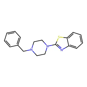 2-(4-Benzylpiperazin-1-yl)-1,3-benzothiazole structure