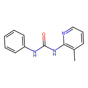 1-(3-Methyl-pyridin-2-YL)-3-phenyl-urea structure