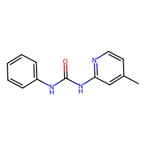 3-(4-Methylpyridin-2-yl)-1-phenylurea structure