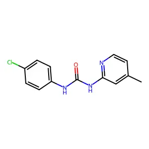 1-(4-Chloro-phenyl)-3-(4-methyl-pyridin-2-YL)-urea structure