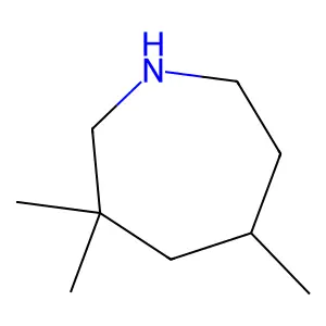 1H-Azepine, hexahydro-3,3,5-trimethyl- structure