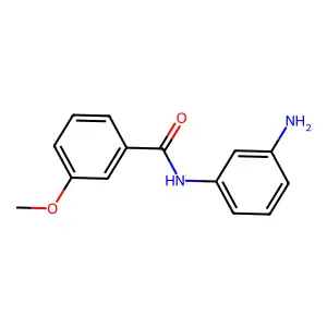 N-(3-aminophenyl)-3-methoxybenzamide structure