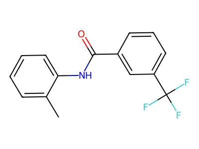 N-(2-methylphenyl)-3-(trifluoromethyl)benzamide structure