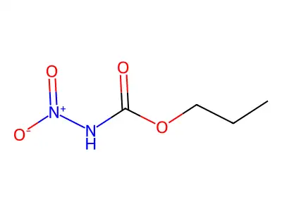 Propyl nitrocarbamate structure