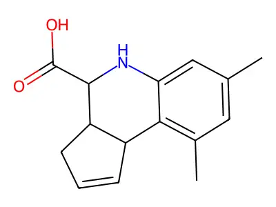 2-[(2,5-Dimethylfuran-3-yl)formamido]acetic acid structure