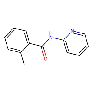 2-methyl-N-pyridin-2-ylbenzamide structure