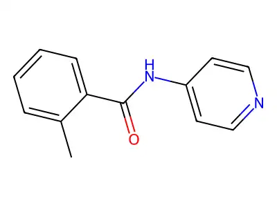 2-methyl-N-(pyridin-4-yl)benzamide structure