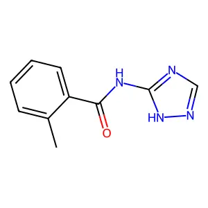 2-methyl-N-(1H-1,2,4-triazol-5-yl)benzamide structure