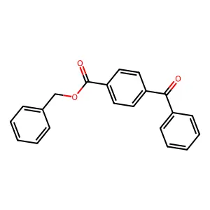 Benzyl 4-(phenylcarbonyl)benzoate structure