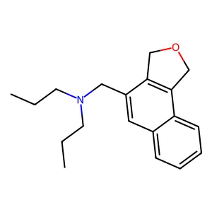 (1,3-Dihydronaphtho[1,2-c]furan-4-ylmethyl)dipropylamine structure