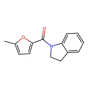 1-(5-Methyl-2-furoyl)indoline structure