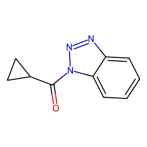 Benzotriazol-1-yl(cyclopropyl)methanone structure