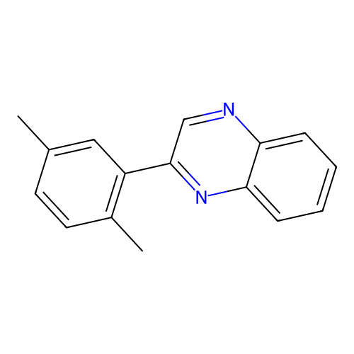 2-(2,5-Dimethylphenyl)quinoxaline structure