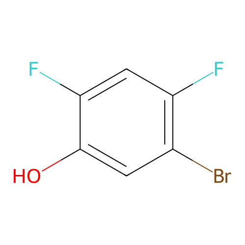 5-Bromo-2,4-difluorophenol structure