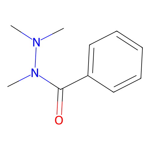 N,N',N'-trimethylbenzohydrazide structure