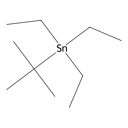 tert-Butyltriethylstannane structure
