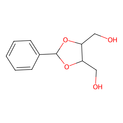 (2-Phenyl-1,3-dioxolane-4,5-diyl)dimethanol structure
