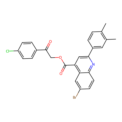 C26H19BrClNO3 structure