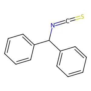 Benzhydryl isothiocyanate structure