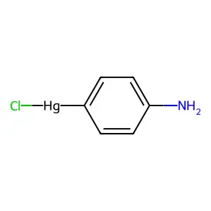 4-Aminophenylmercury chloride structure