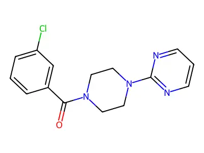 2-[4-(3-Chlorobenzoyl)piperazin-1-yl]pyrimidine structure