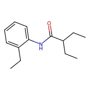 2-乙基-N-(2-乙基苯基)丁酰胺 structure