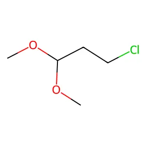 Propane, 3-chloro-1,1-dimethoxy- structure