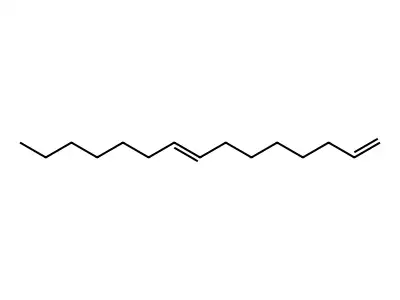 1,8-Pentadecadiene structure