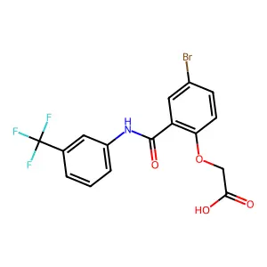 7-Oxabicyclo(2.2.1)heptane-2,3-dicarboxylic acid, m-chlorobenzyl ester, exo-(Z)- structure