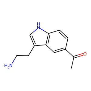 乙酰色胺 structure