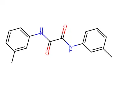 Ethanediamide, N,N'-bis(3-methylphenyl)- structure