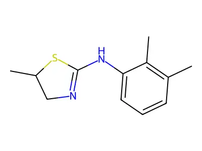 N-(2,3-dimethylphenyl)-5-methyl-4,5-dihydro-1,3-thiazol-2-amine structure
