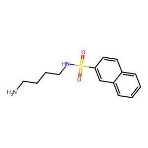 N-(4-氨基丁基)-2-萘磺酰胺 structure