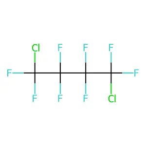 1,4-Dichloro-1,1,2,2,3,3,4,4-octafluorobutane structure
