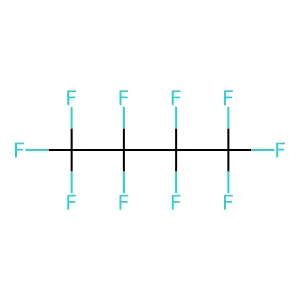 全氟丁烷 structure