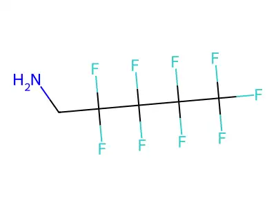 2,2,3,3,4,4,5,5,5-Nonafluoropentan-1-amine structure